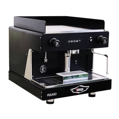 Wega Pegaso - однопостова автоматична кавомашина, чорний