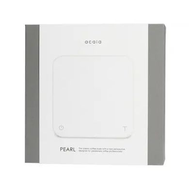 ЕЛЕКТРОННІ ВАГИ ACAIA NEW PEARL WHITE