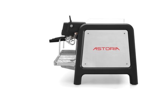 Astoria AB200 SAE/3, deep black + Display + ColdTouch трьохпостова автоматична кавомашина