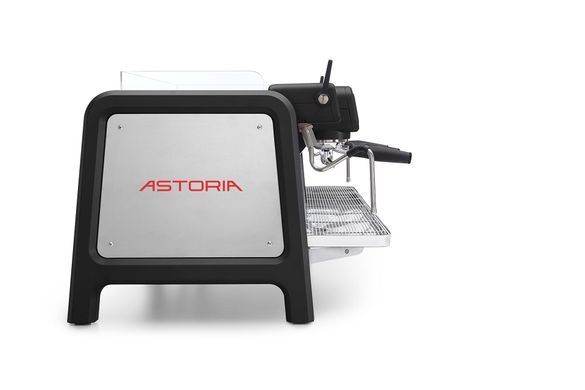 Astoria AB200 SAE/3, deep black + Display + ColdTouch трьохпостова автоматична кавомашина