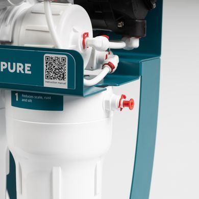 Фильтр обратного осмоса Ecosoft PURE BALANCE с помпой на станине