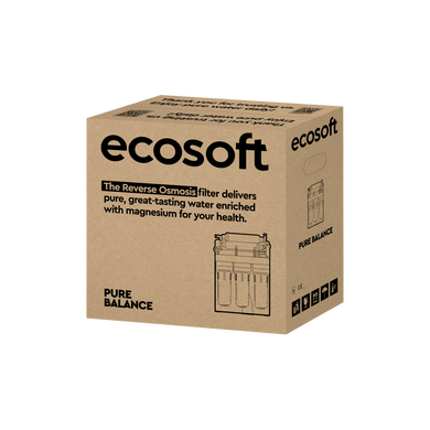 Фильтр обратного осмоса Ecosoft PURE BALANCE с помпой на станине